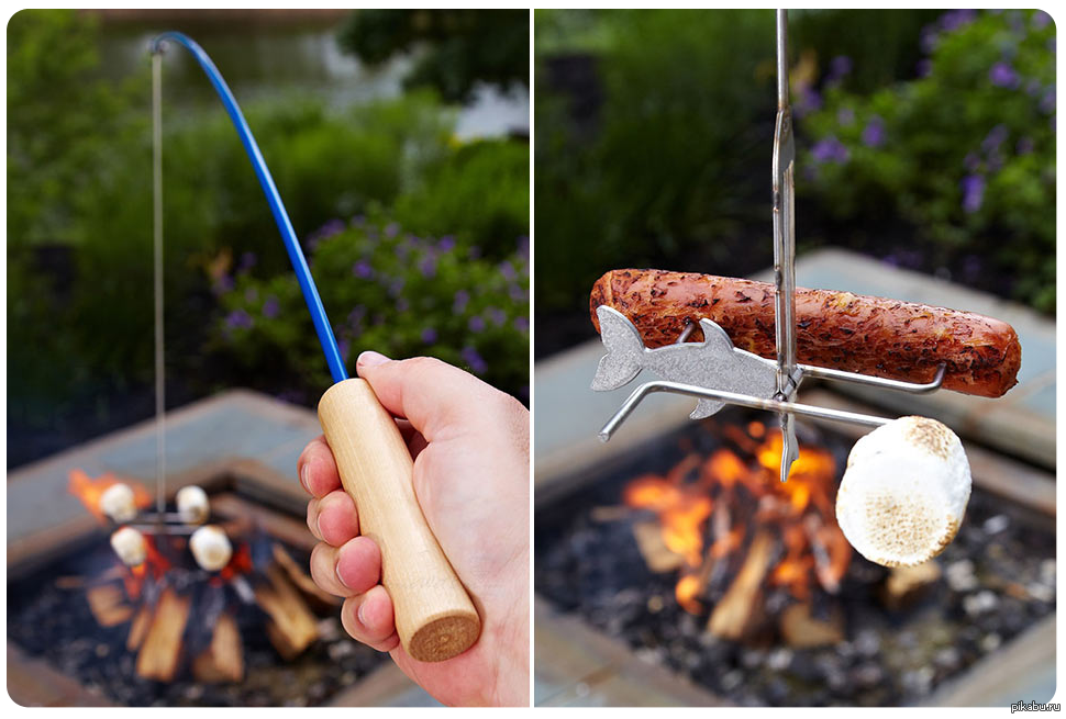 PICNIC SAUSAGE ROD - Fishing rod, Sausages