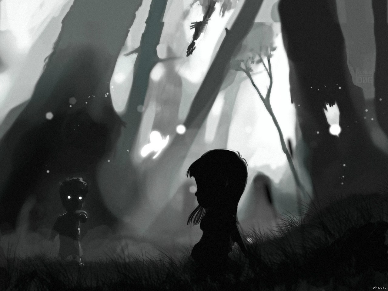 Игра про черного мальчика. Лимбо игра. Лимбо сестра. Лимбо игра арт. Limbo главный герой.