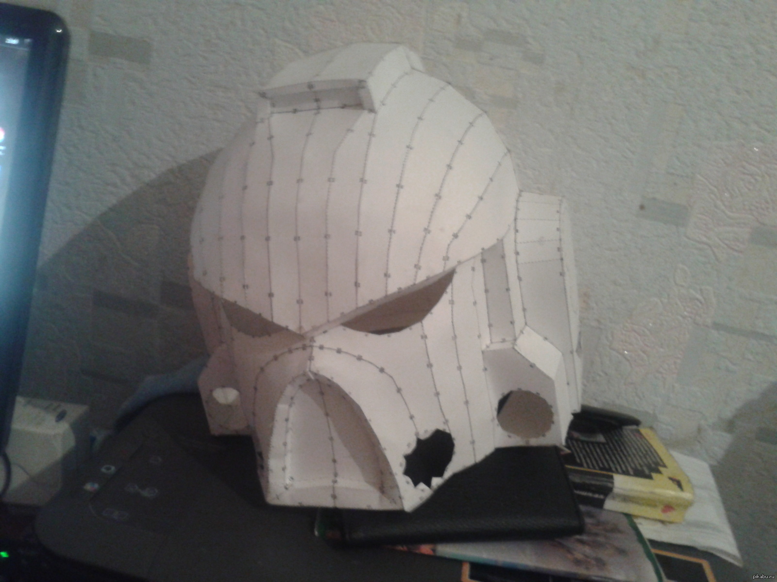 Шлем Томаса сделать из бумаги своими руками Pepakura