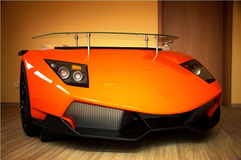 Lamborghini оранжевая Мурселаго