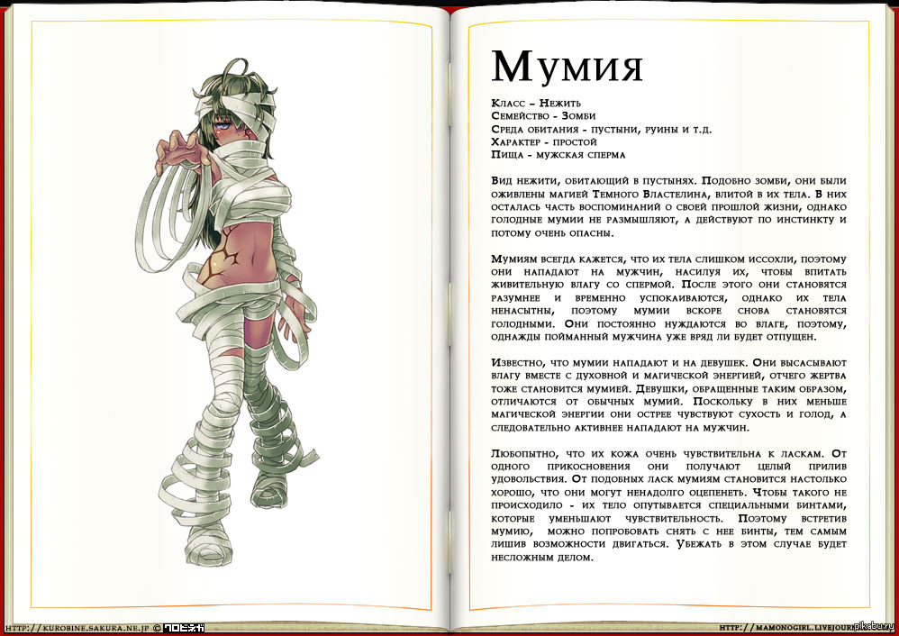 Одинокий парень всегда привлекает девушек монстров. Энциклопедия девушек монстров книга. Книга девушек монстров. Энциклопедия девушек монстров Мумия. Книга монстров аниме.