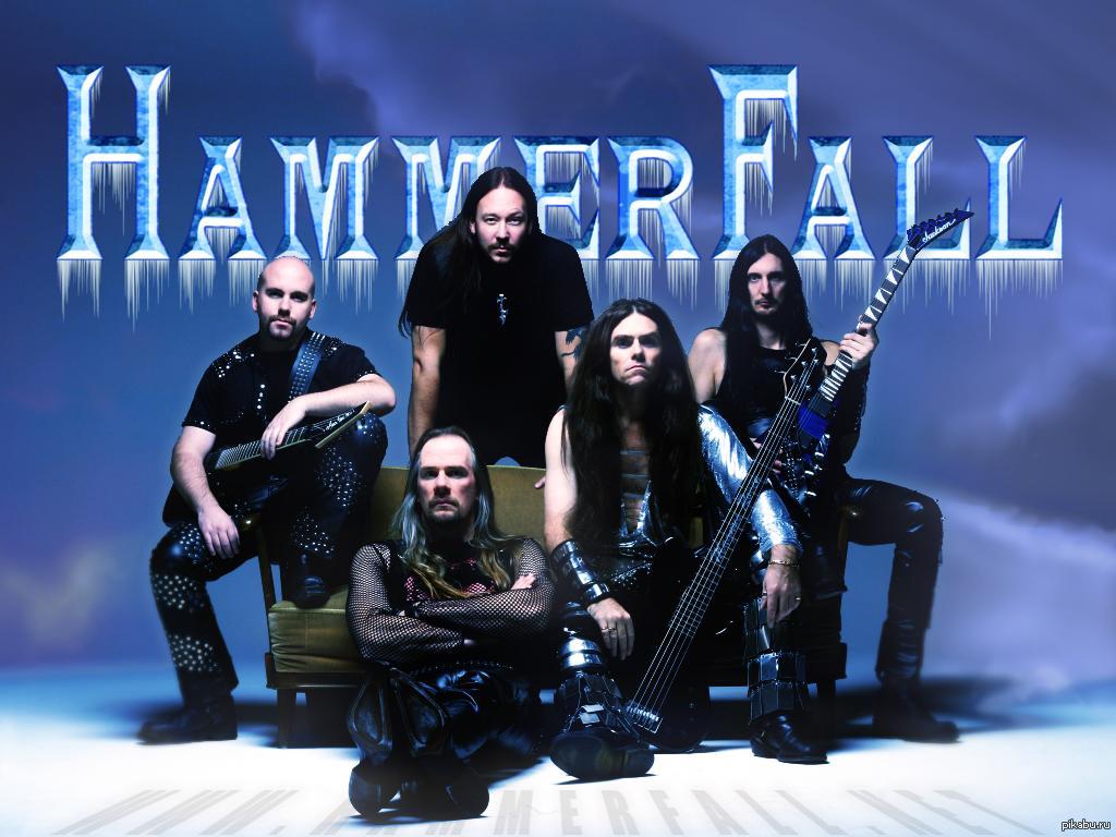 Зарубежный рок металл. Hammerfall. Хаммерфолл группа. Рок группа Hammerfall. Hammerfall Band 1997.