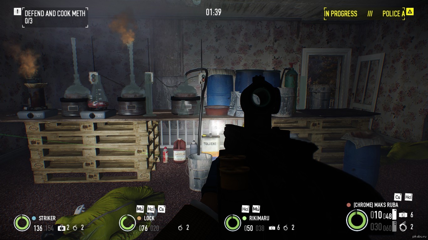 Payday 2 meth cook фото 11