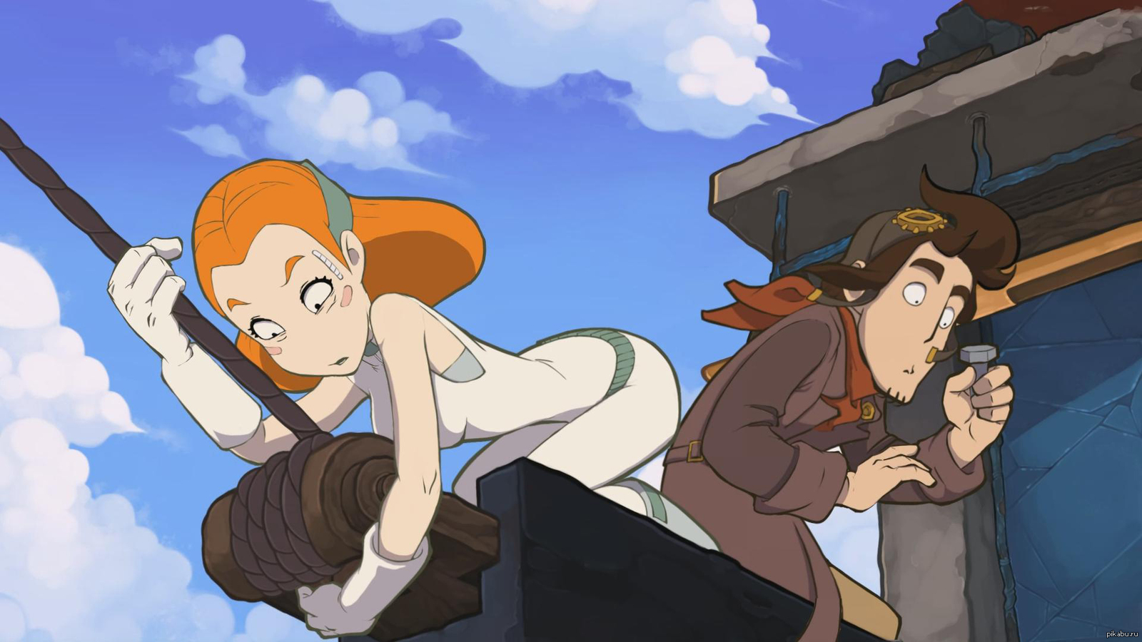 Deponia Goal Art