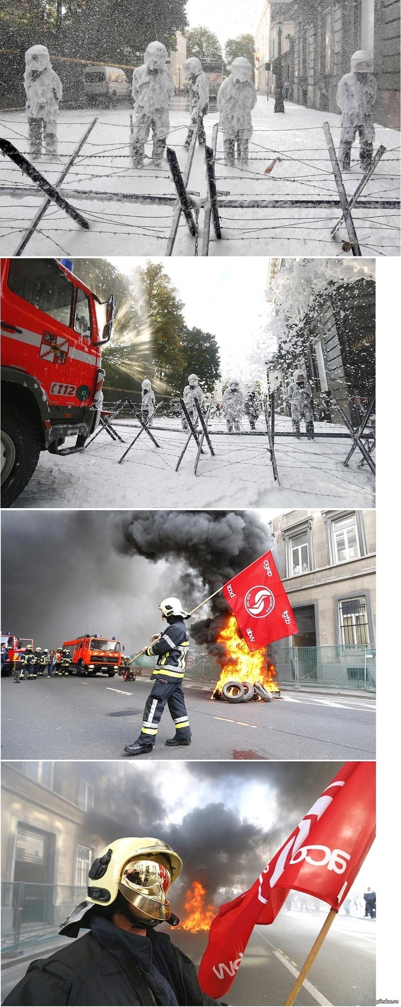 Забастовка пожарных
