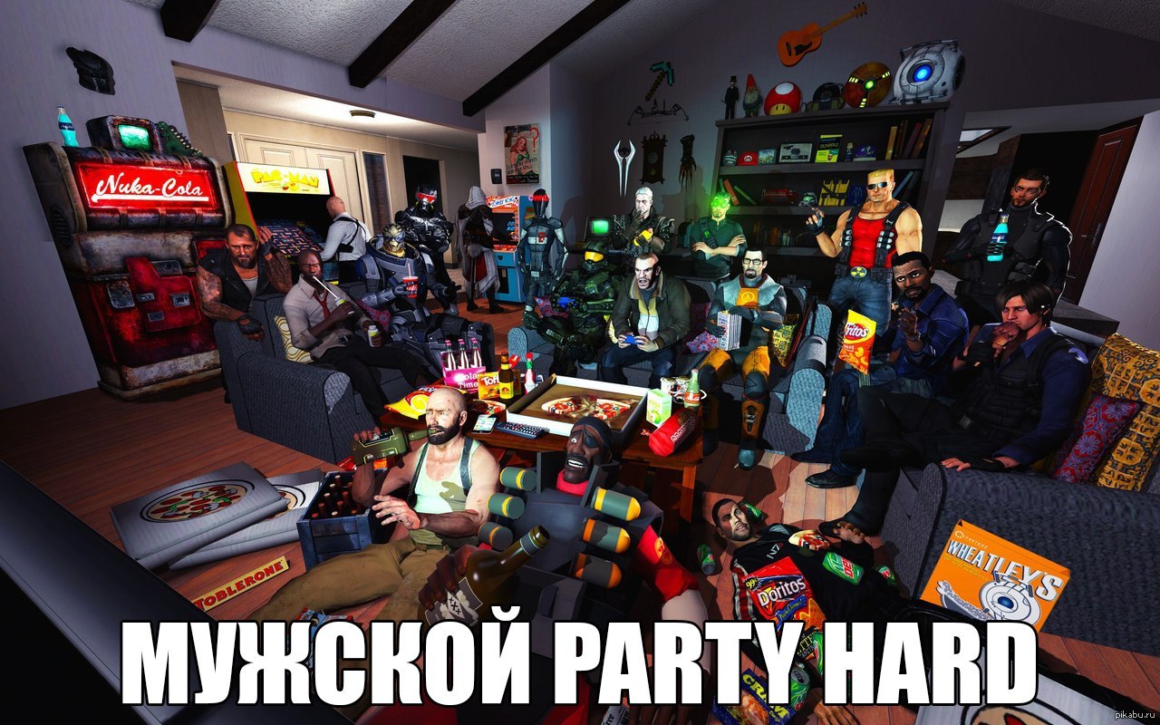 Включи жесткое 3. Party hard (игра). Party hard арт. Party hard go арт.