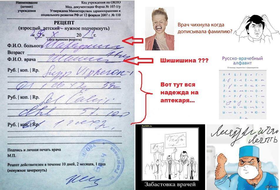 Рецепт на алпразолам образец