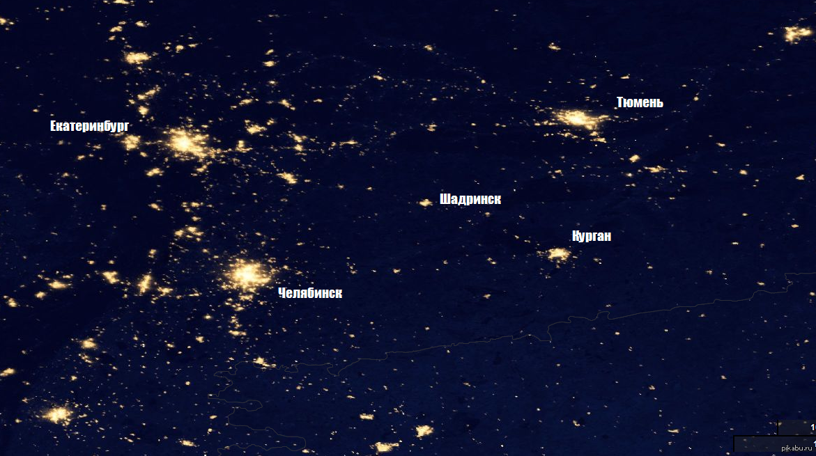 Тюменская область спутник в реальном времени