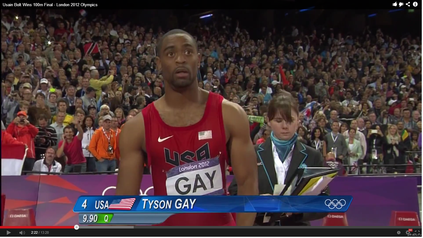 Tyson Gay.