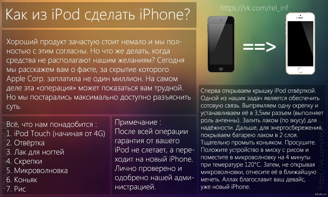 Ваш девайс
