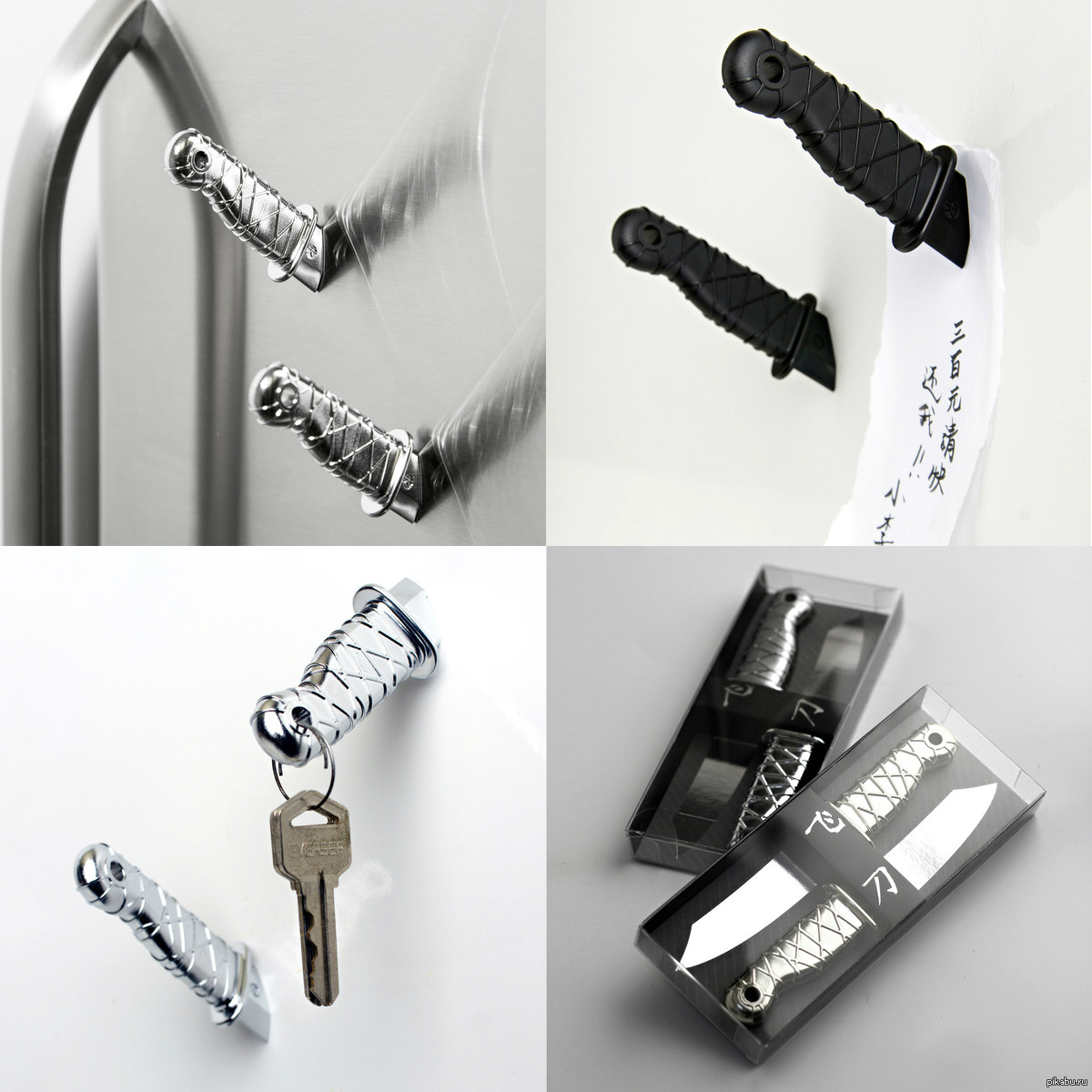 Ninja Knife Magnets | Пикабу