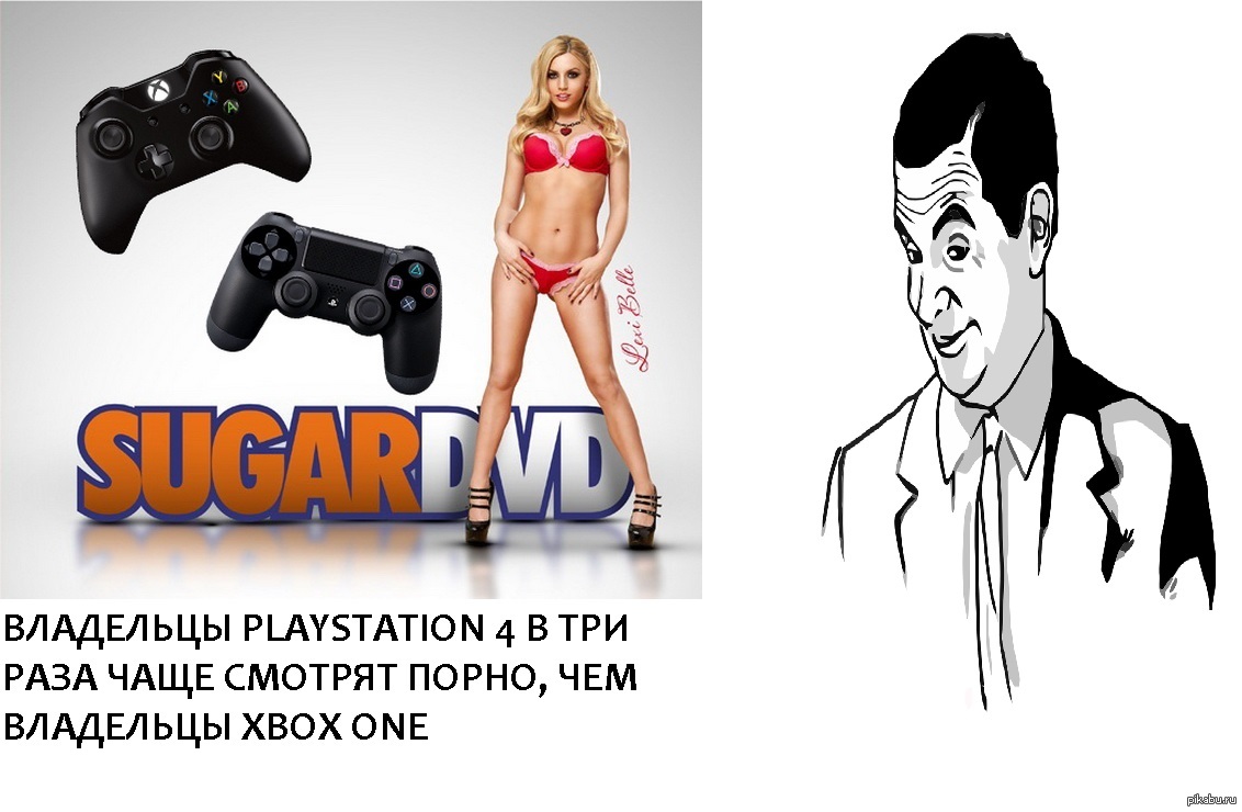 Interesting fact... - NSFW, Xbox, Playstation 4, Porn