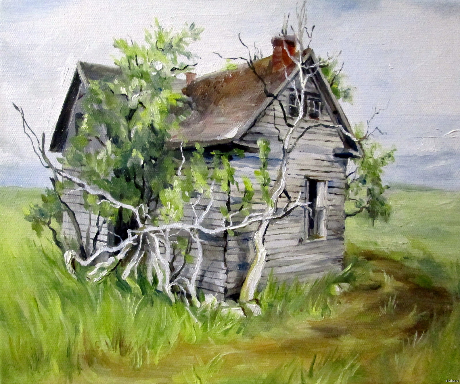 О чем мечтал старый дом. Деревенский домик. Старенький домик. Старый домик. Старый дом рисунок.